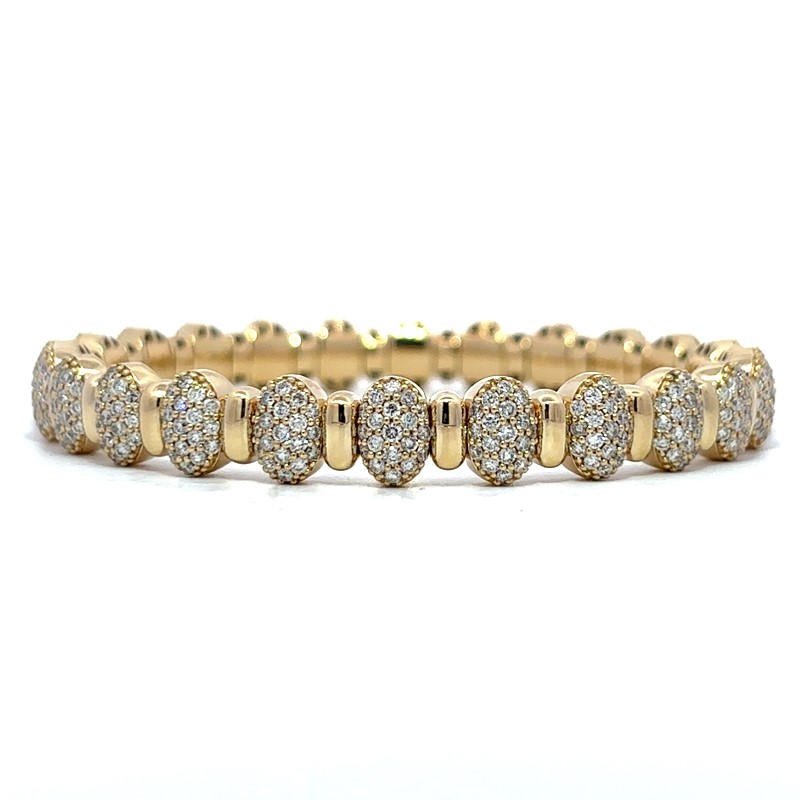 Diamond Pave Stretch Bracelet