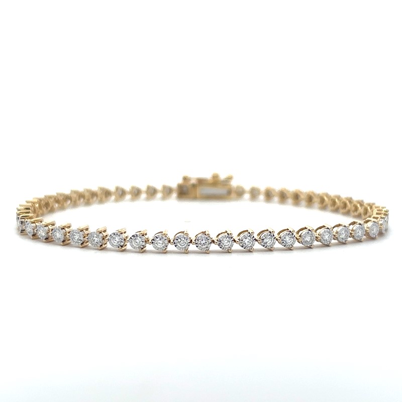 1.0ct Diamond Bracelet