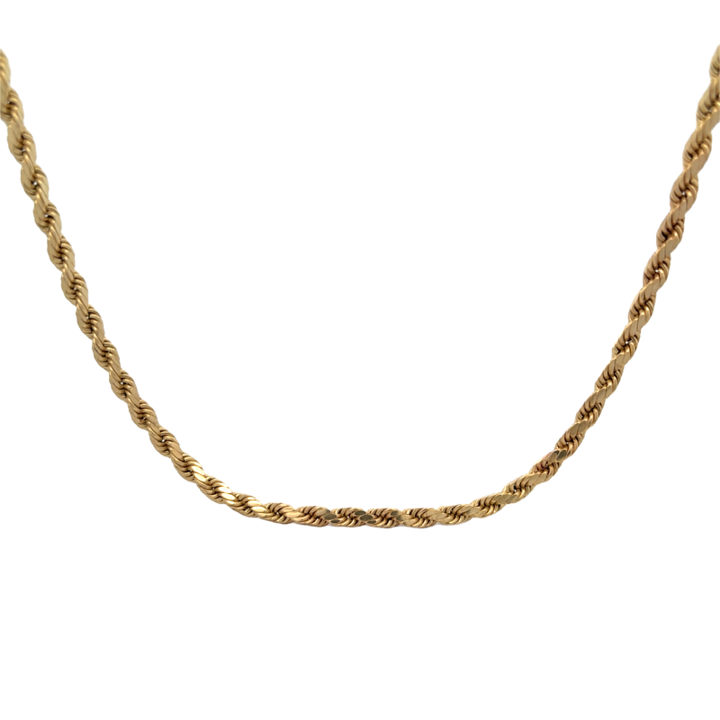 Estate Hollow Rope Chain