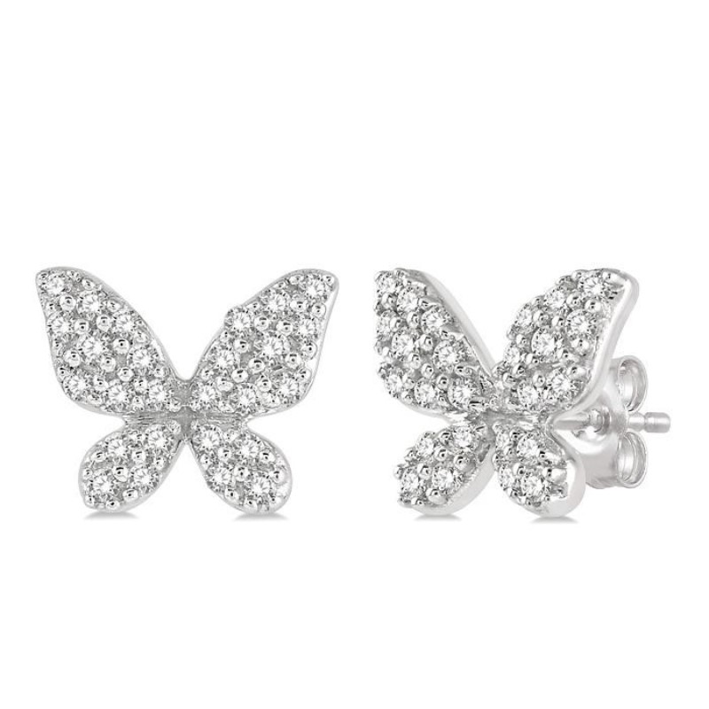 Petite Butterfly Stud Earrings