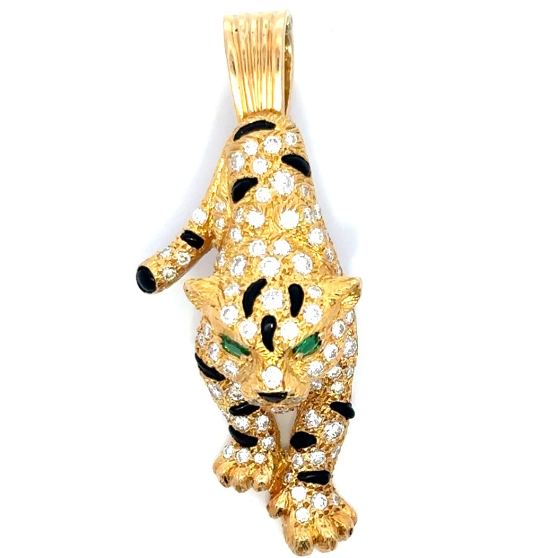 Estate Tiger Pendant