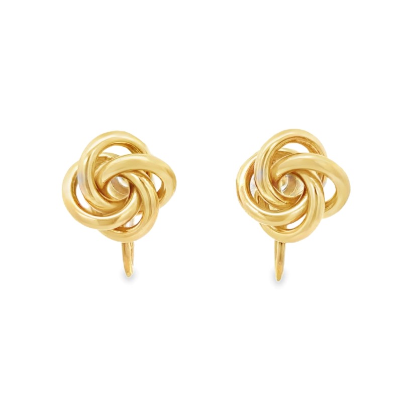 Estate Knot Earrings