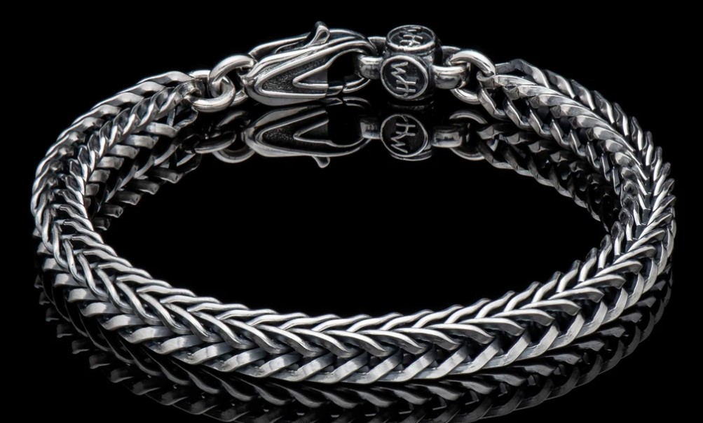 Men's Foxtail Stainless Steel Bracelet