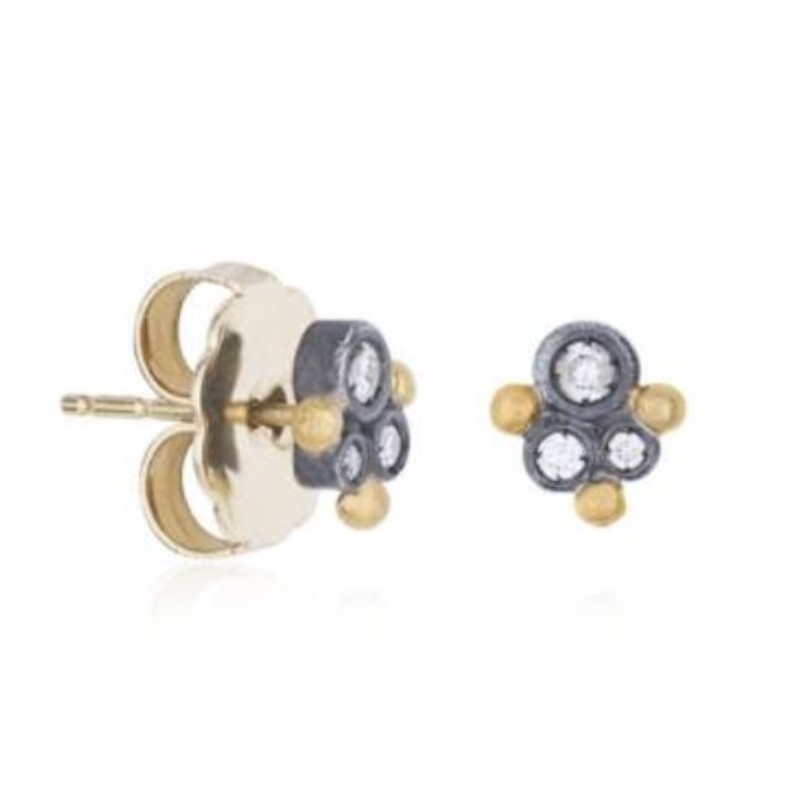 Lika Behar Bezel Diamond Studs