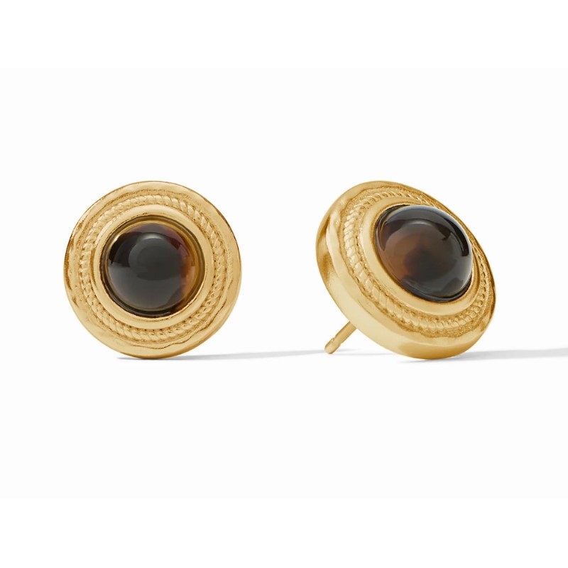 Julie Vos Tortoiseshell Madison Stud Earrings