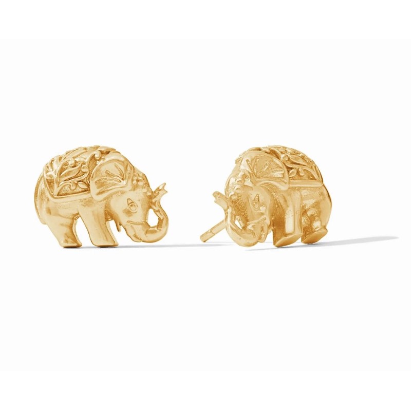 Julie Vos Elephant Stud Earrings