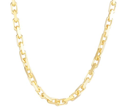 14 Karat Yellow Gold 4.8mm French Cable Chain With A Lobster Clasp 20 Inches