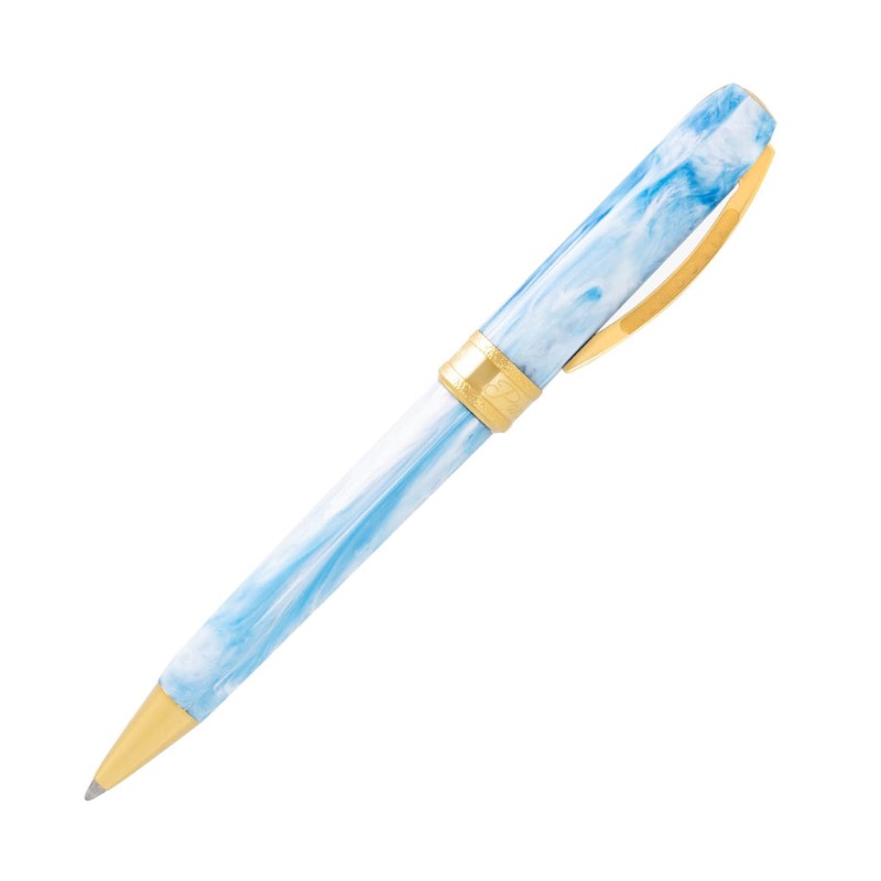 Visconti Comedia Paradiso Ballpoint Pen With Yellow Accents