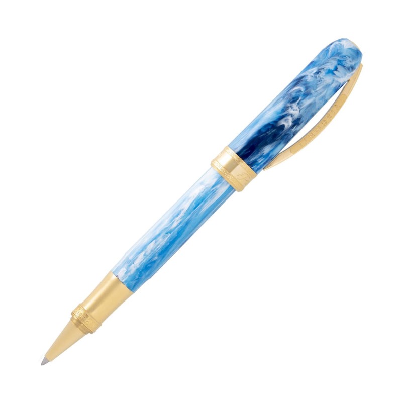 Visconti Comedia Paradiso Rollerball Pen With Yellow Accents