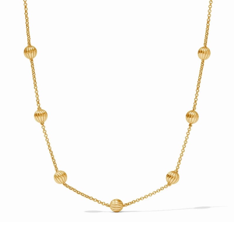 Julie Vos Cirque Delicate Station Necklace