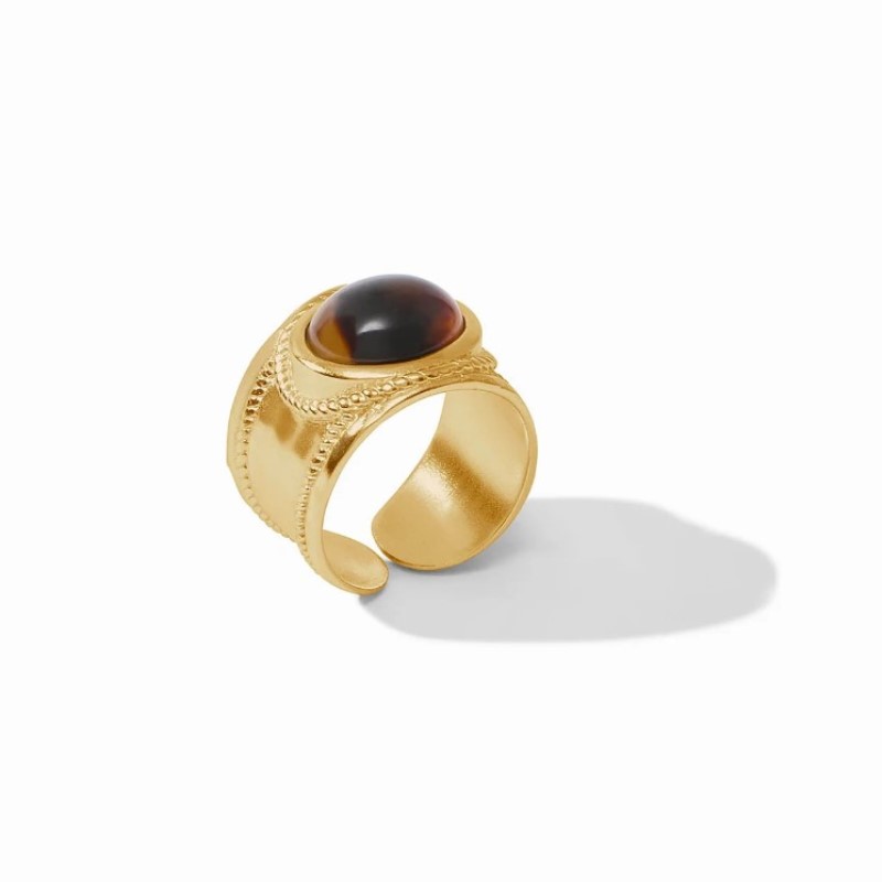 Julie Vos Madison Tortoiseshell Ring