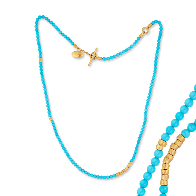 Lika Behar Sarah Armenian Turquoise Necklace