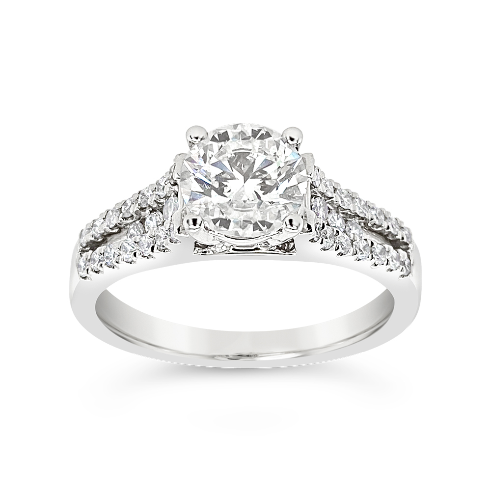 Yes By Martin Binder Diamond Engagement Ring (1.30 Ct. Tw.)