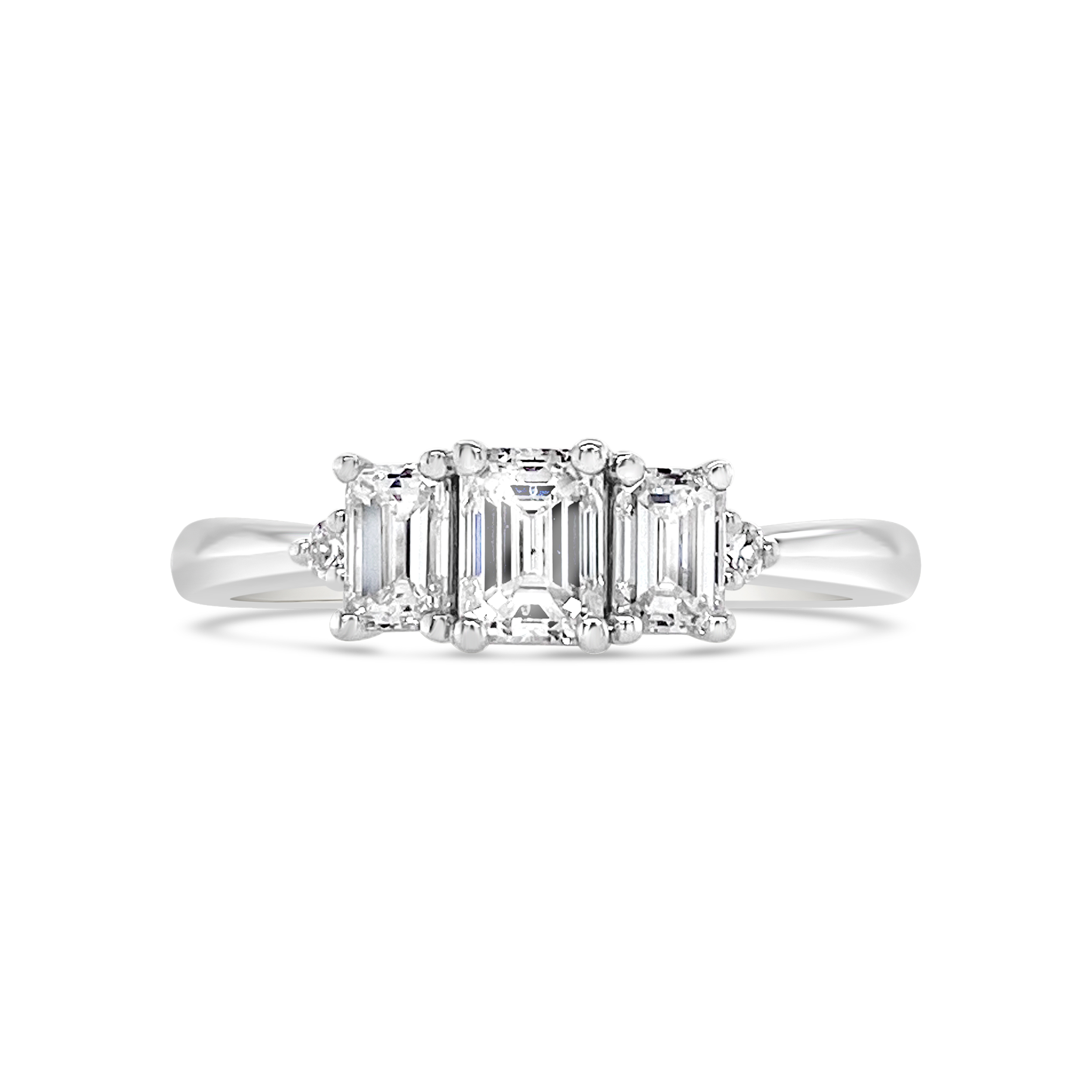 Yes By Martin Binder Three Stone Diamond Engagement Ring (0.83 Ct. Tw.)