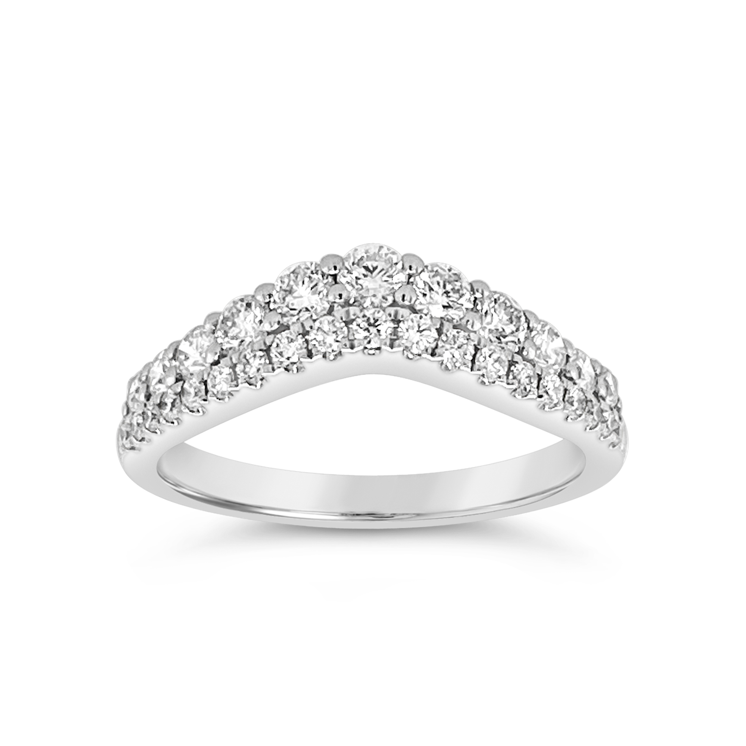 Vow By Martin Binder Diamond Contour Wedding Band (0.77 Ct. Tw.)