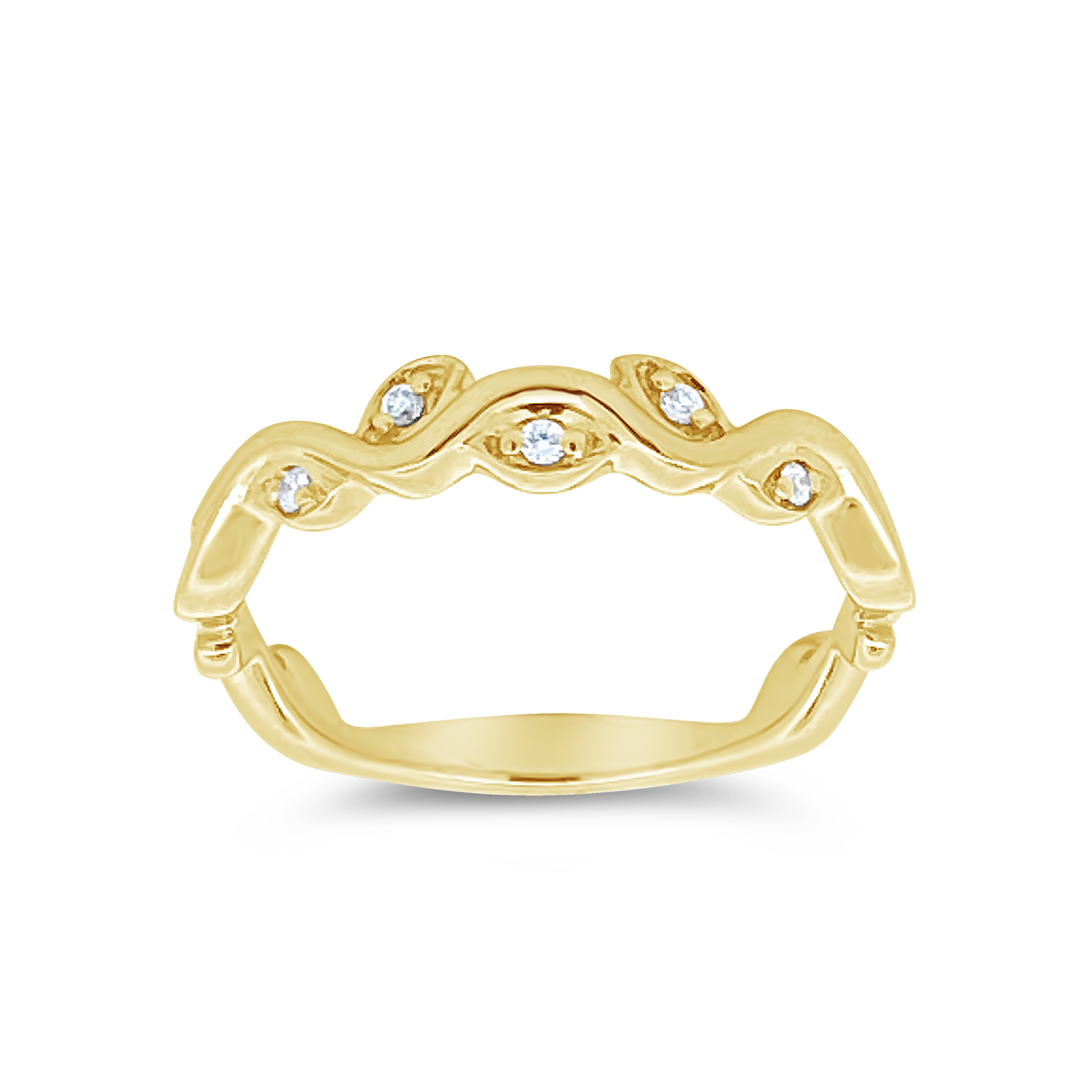 Vow By Martin Binder Vine Diamond Wedding Band (0.05 Ct. Tw.)