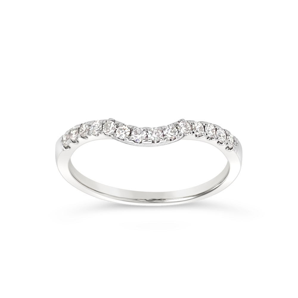 Vow By Martin Binder Diamond Contour Wedding Band (0.20 Ct. Tw.)