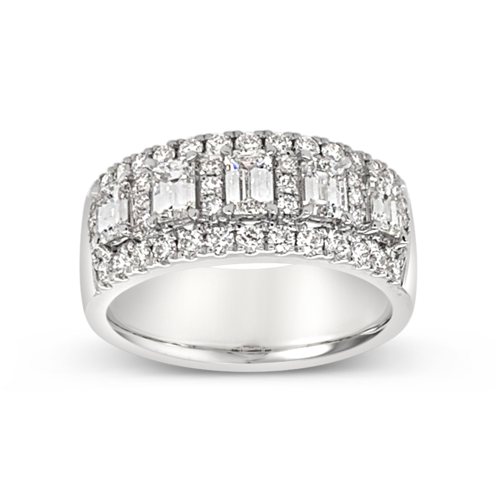 Clara By Martin Binder Diamond Wide Anniversary Ring (1.39 Ct. Tw.)