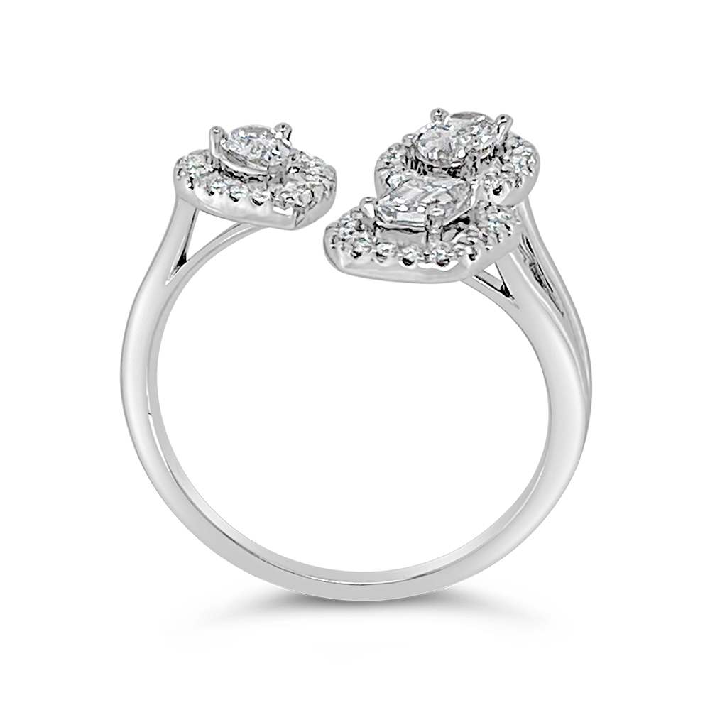 Clara By Martin Binder Open Diamond Fashion Ring (0.84 Ct. Tw.)