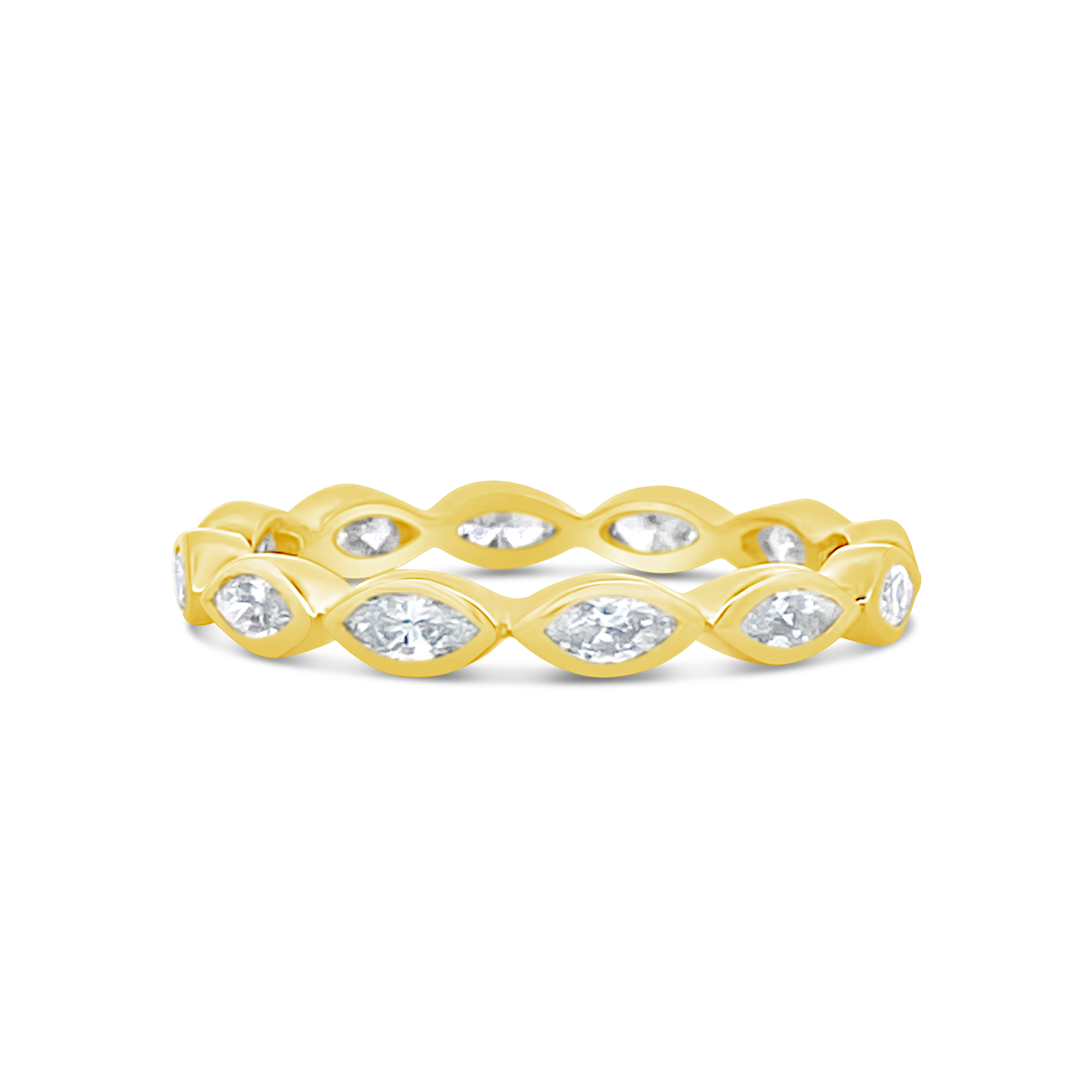 Clara By Martin Binder Marquise Diamond Bezel Eternity Ring (0.96 Ct. Tw.)