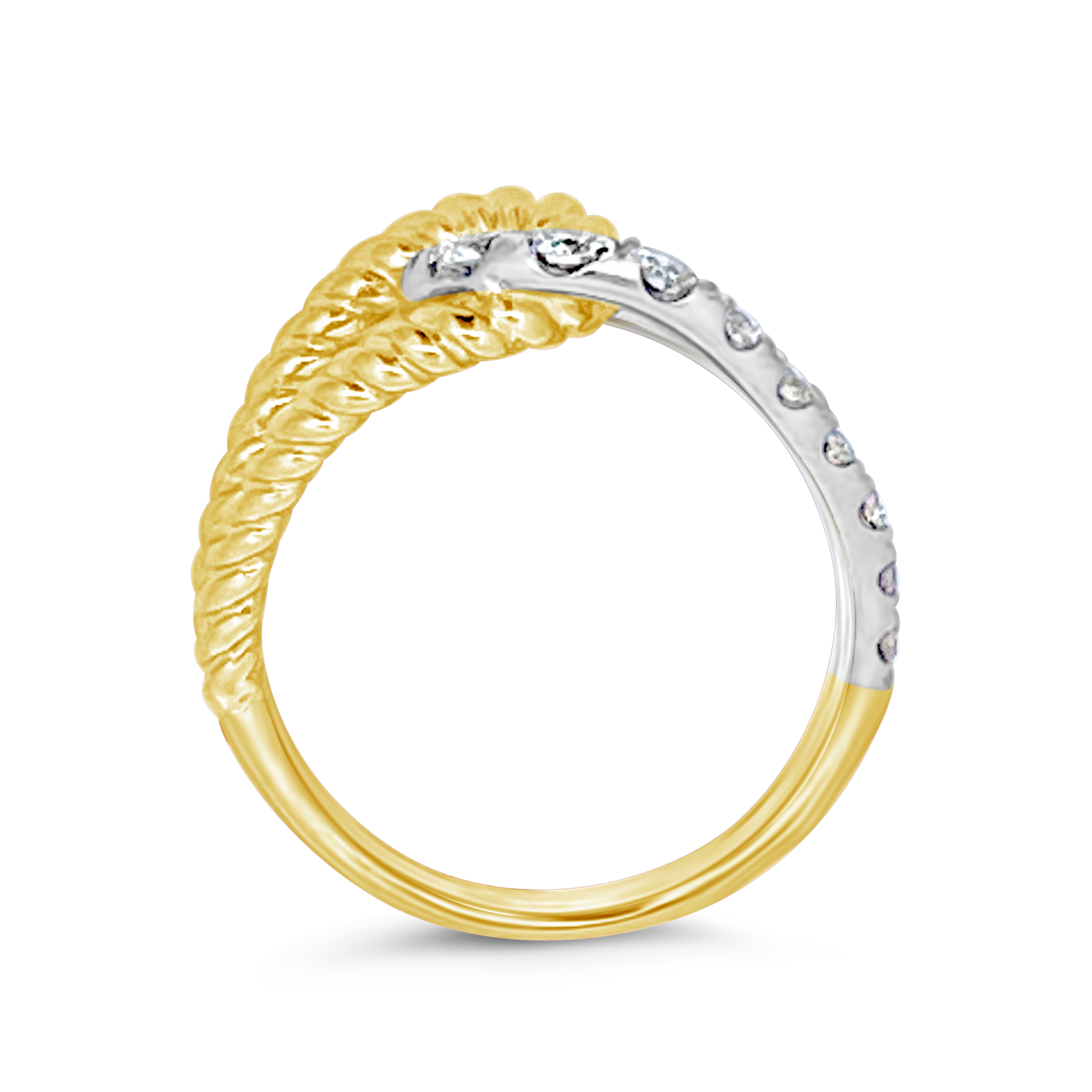 Clara By Martin Binder Diamond Rope Ring (1.01 Ct. Tw.)