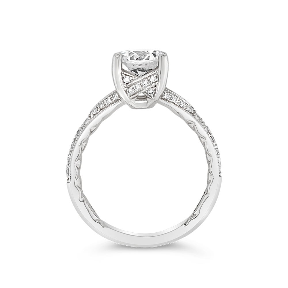 A.jaffe Engagement Ring Mounting (0.23 Ct. Tw.)