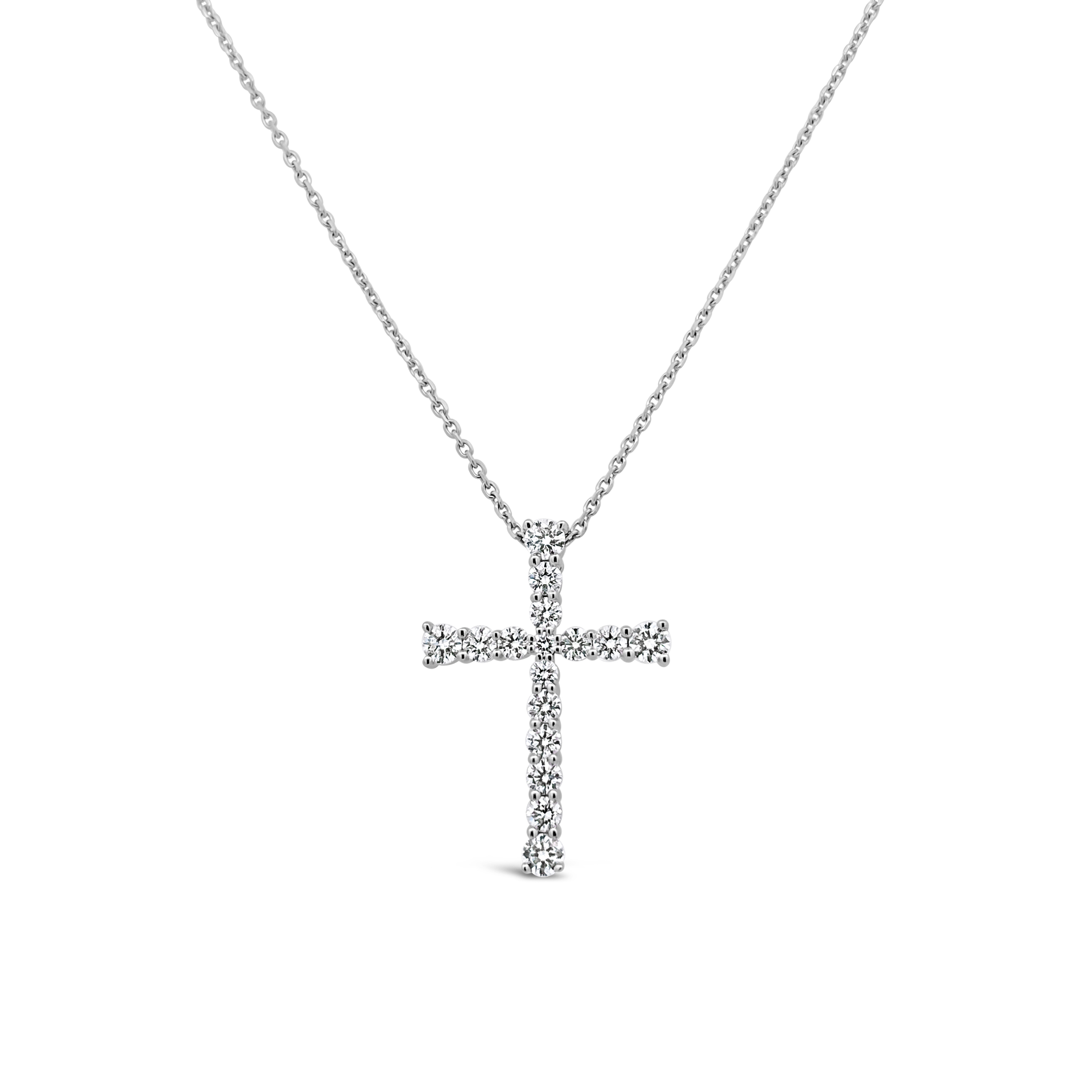 Clara By Martin Binder Diamond Cross Necklace (0.28 Ct. Tw.)