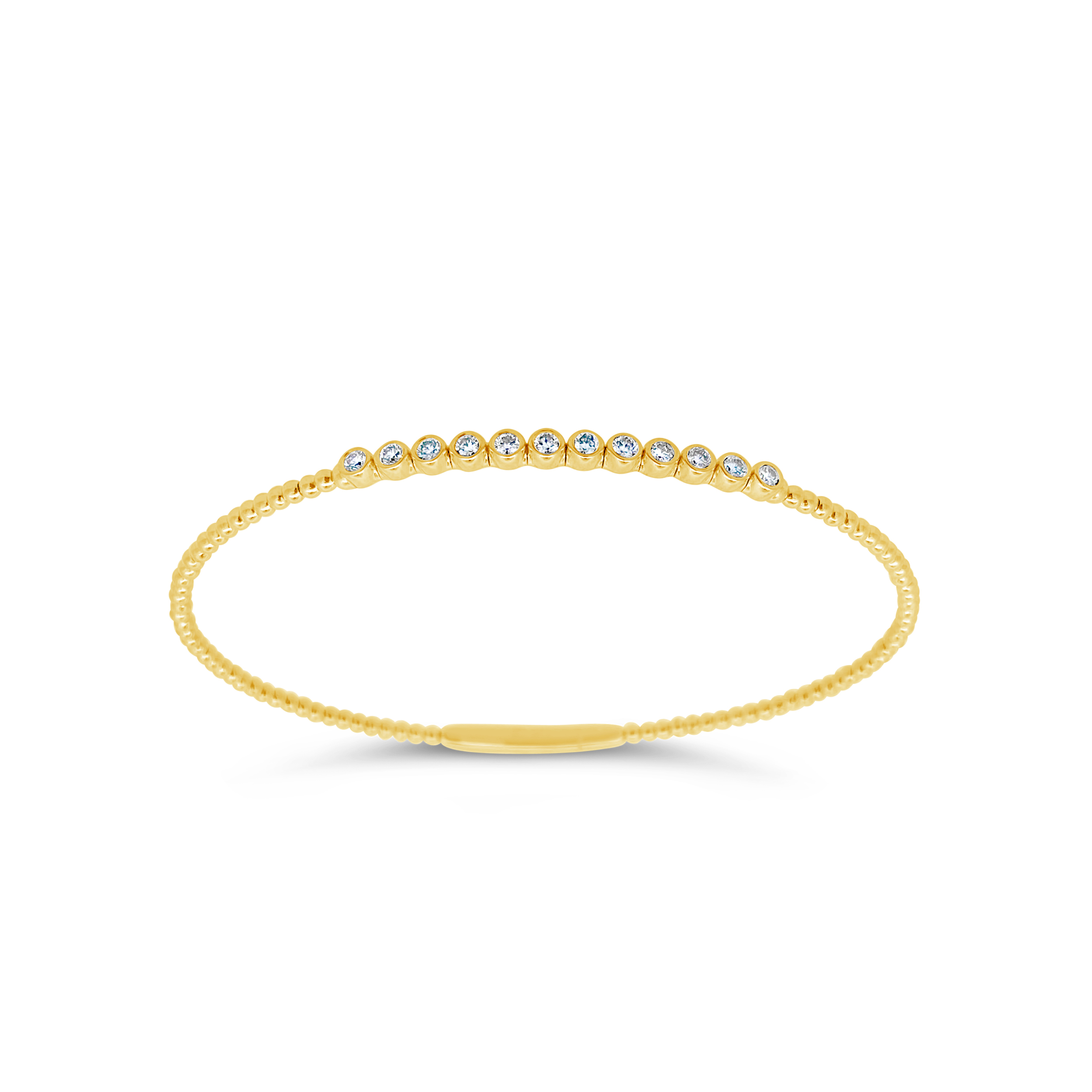 Clara By Martin Binder Diamond Flexible Stacking Bangle Bracelet (0.34 Ct. Tw.)