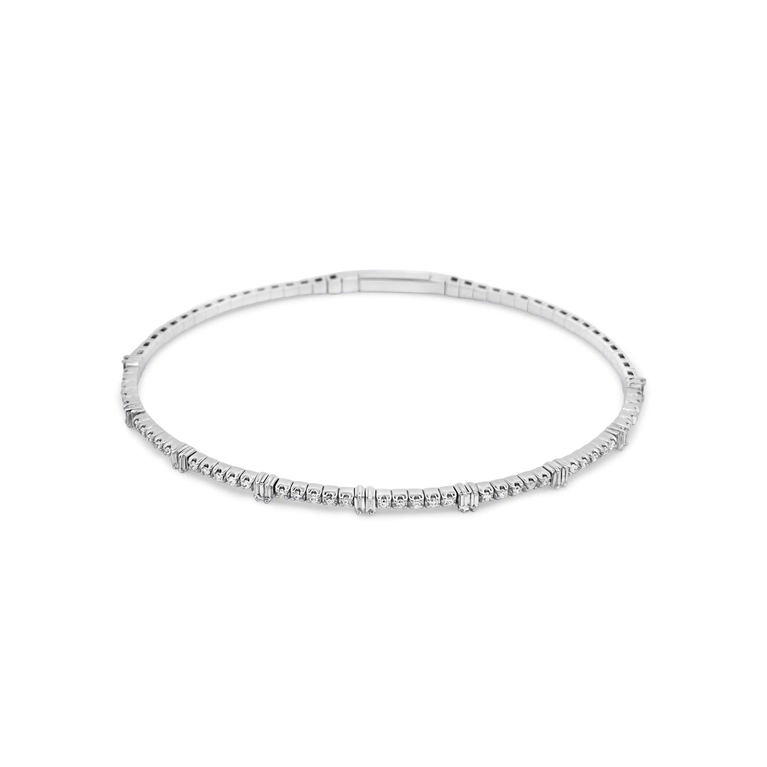 Clara By Martin Binder Diamond Flexible Stacking Bangle Bracelet (0.50 Ct. Tw.)