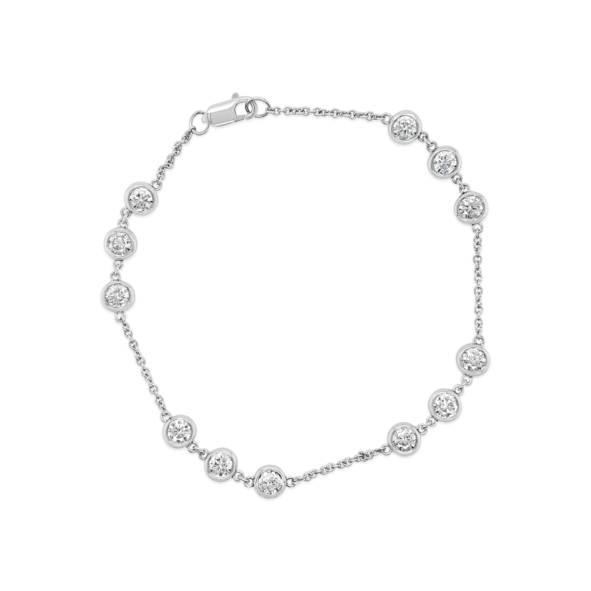 Clara By Martin Binder Diamond By The Yard Bracelet (1.78 Ct. Tw.)