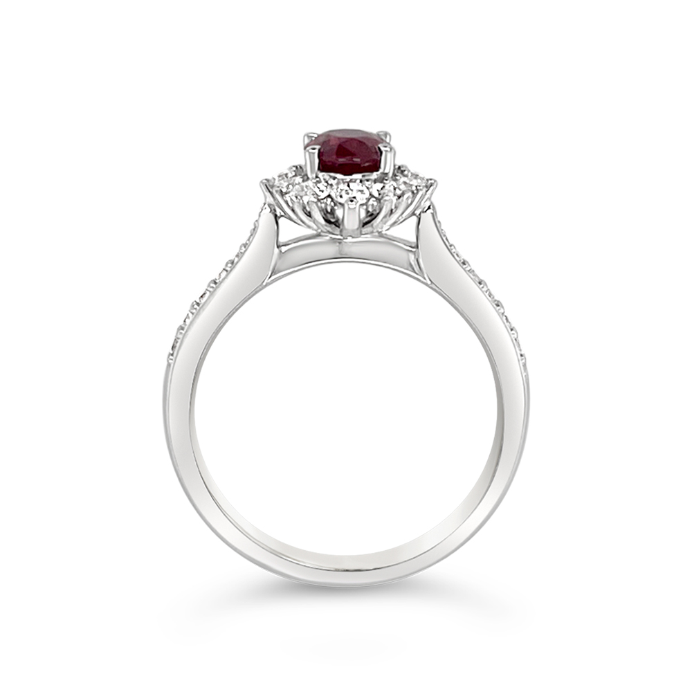 Irisa By Martin Binder Ruby & Diamond Ring