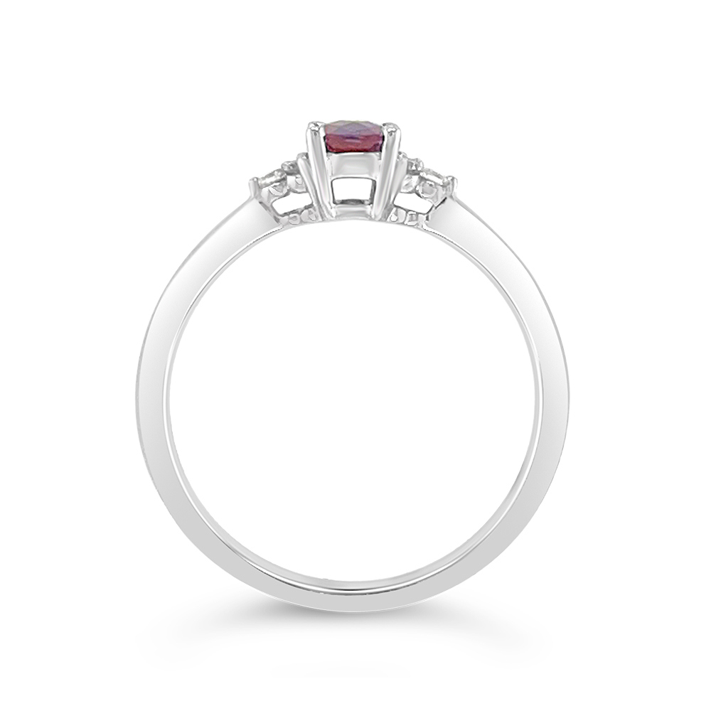 Irisa By Martin Binder Garnet & Diamond Accent Ring