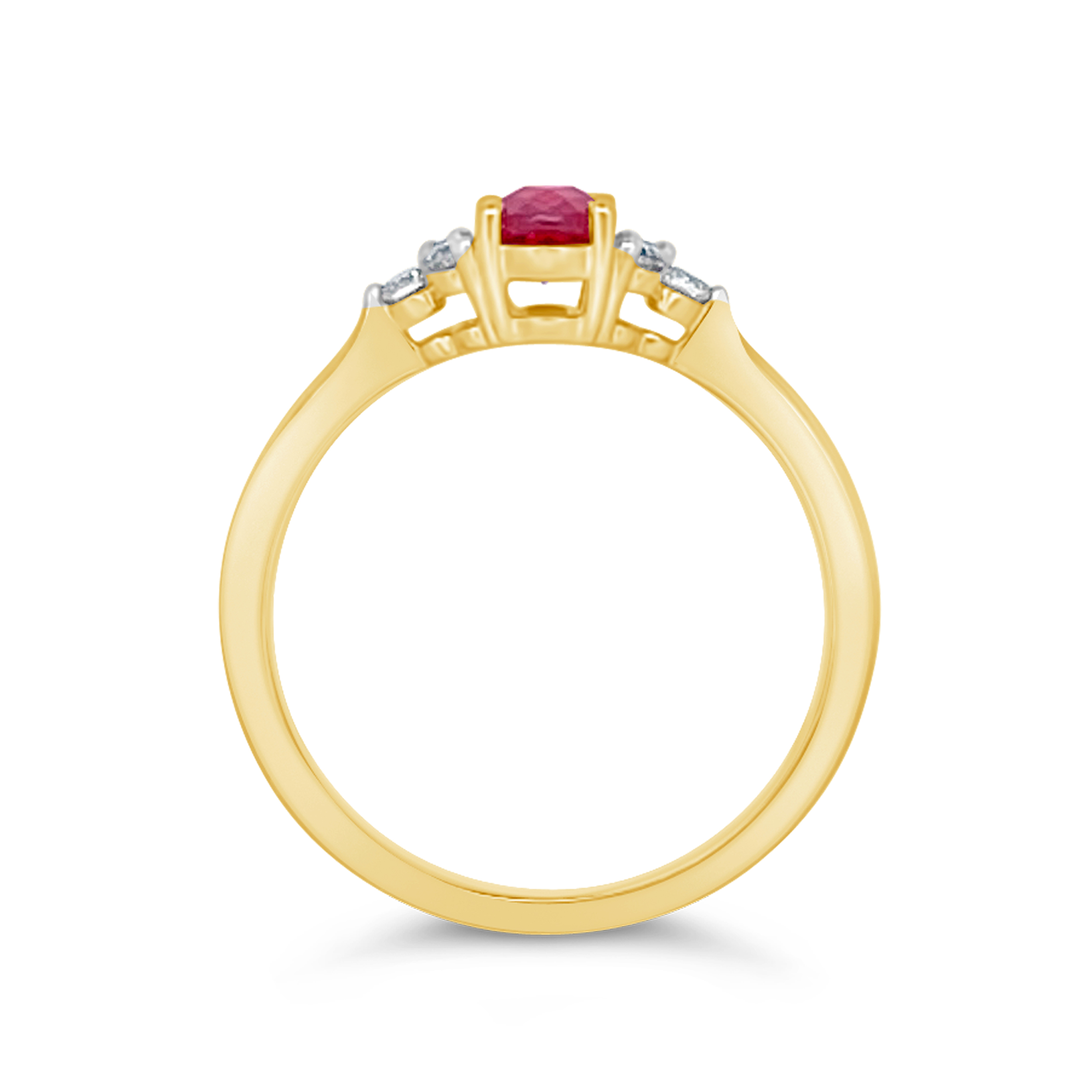 Irisa By Martin Binder Garnet & Diamond Accent Ring