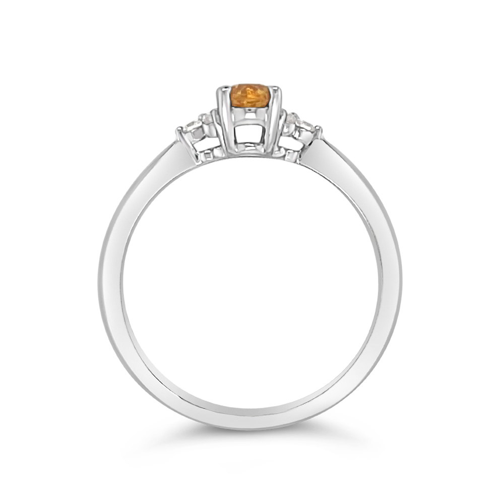 Irisa By Martin Binder Citrine & Diamond Accent Ring