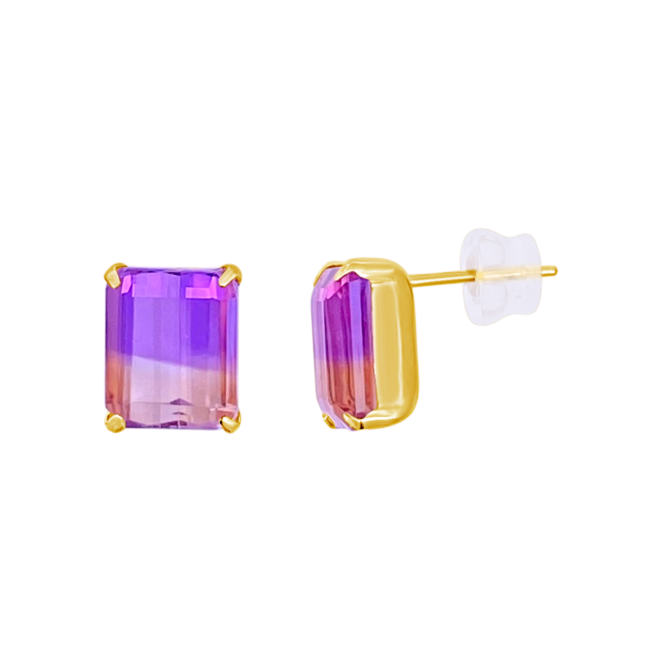 Irisa By Martin Binder Ametrine Stud Earrings