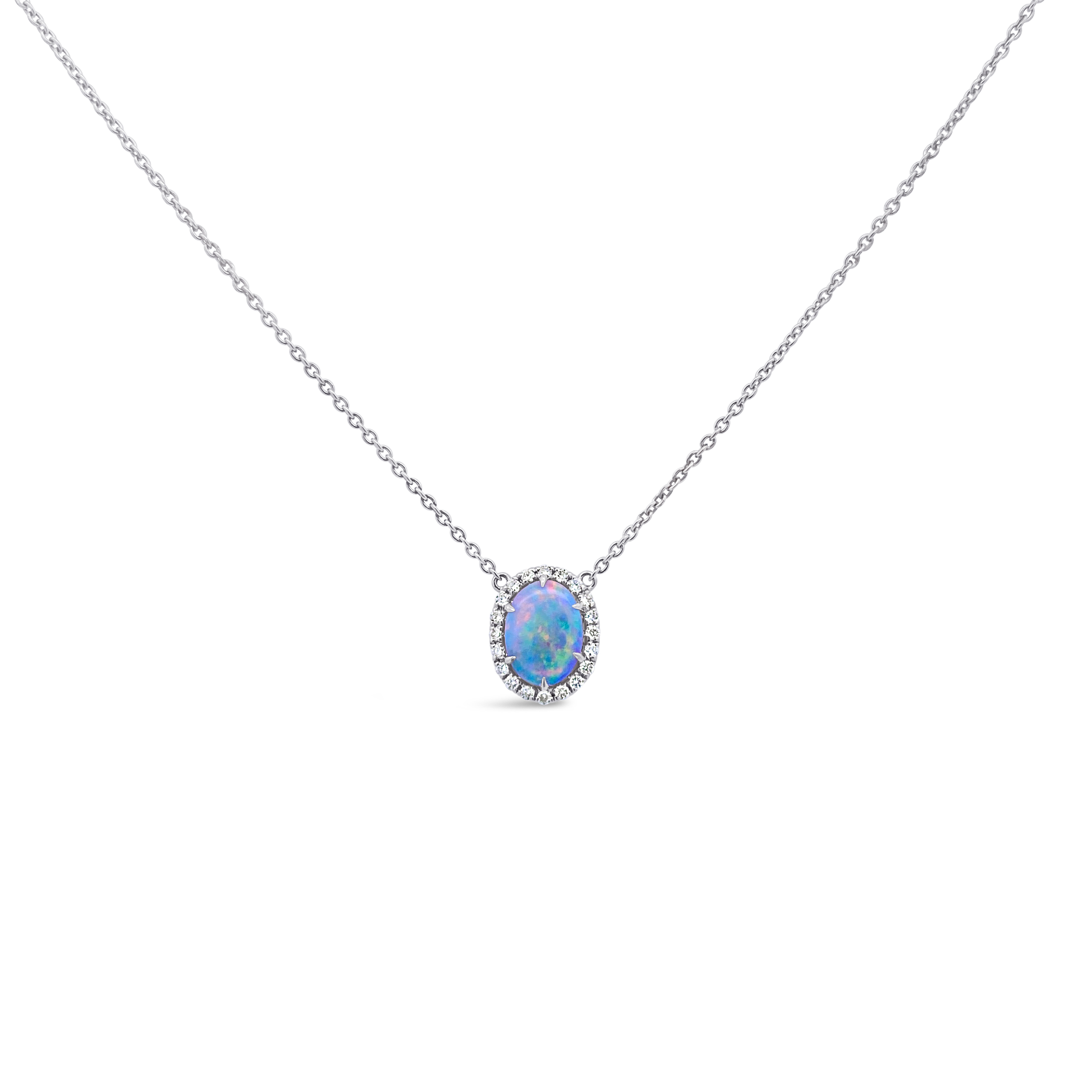 Irisa By Martin Binder Opal & Diamond Necklace