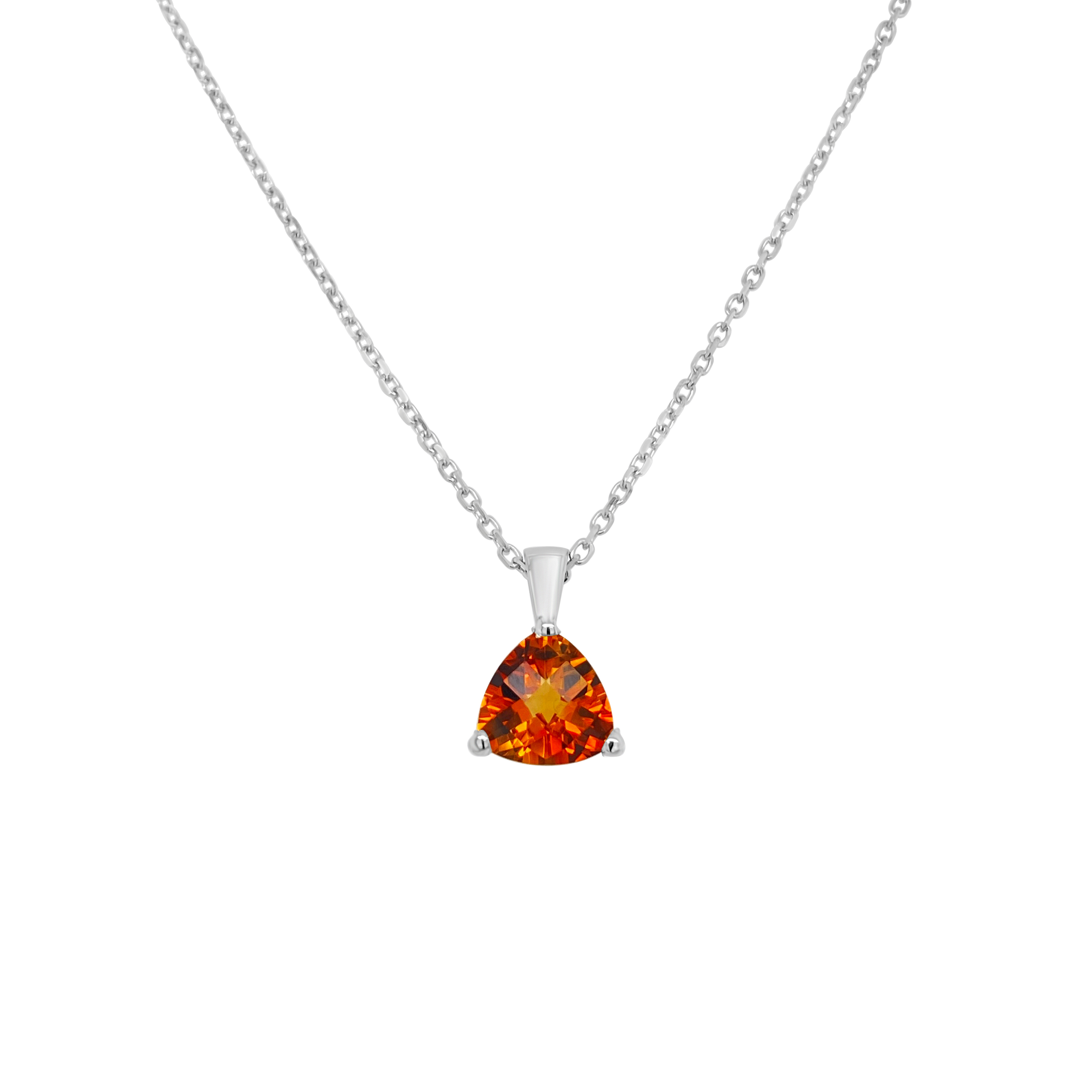 Irisa By Martin Binder Citrine Solitaire Necklace