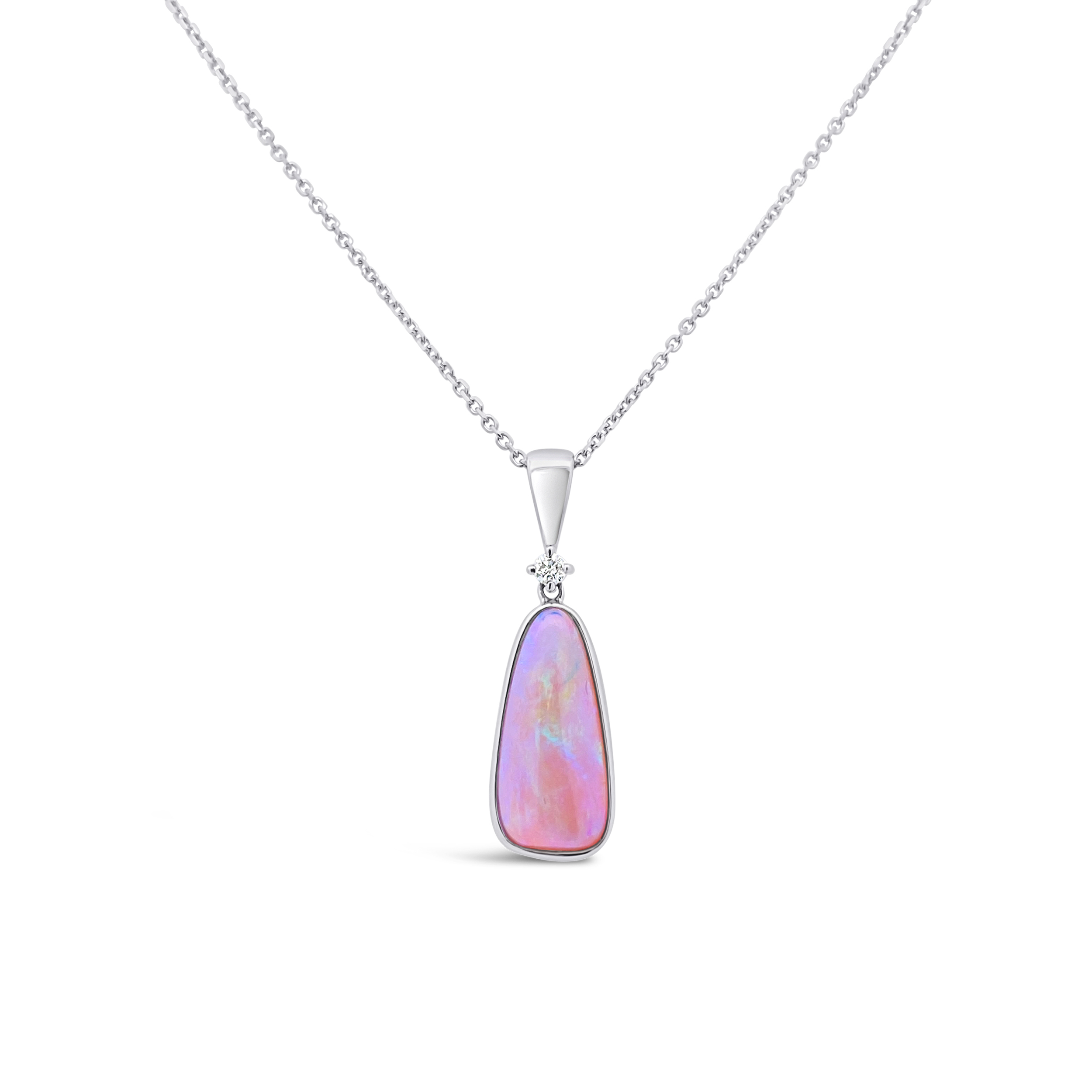 Irisa By Martin Binder Opal & Diamond Necklace