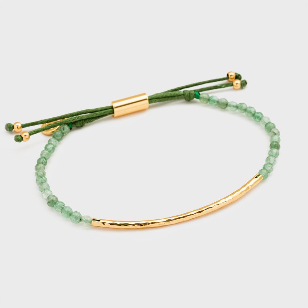 Gorjana Power Gemstones Luck Aventurine Yellow Bracelet