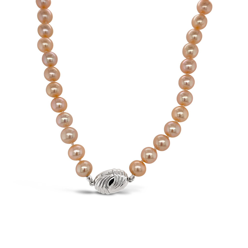 Miyana By Martin Binder Natural Pink Freshwater Pearl Strand Necklace