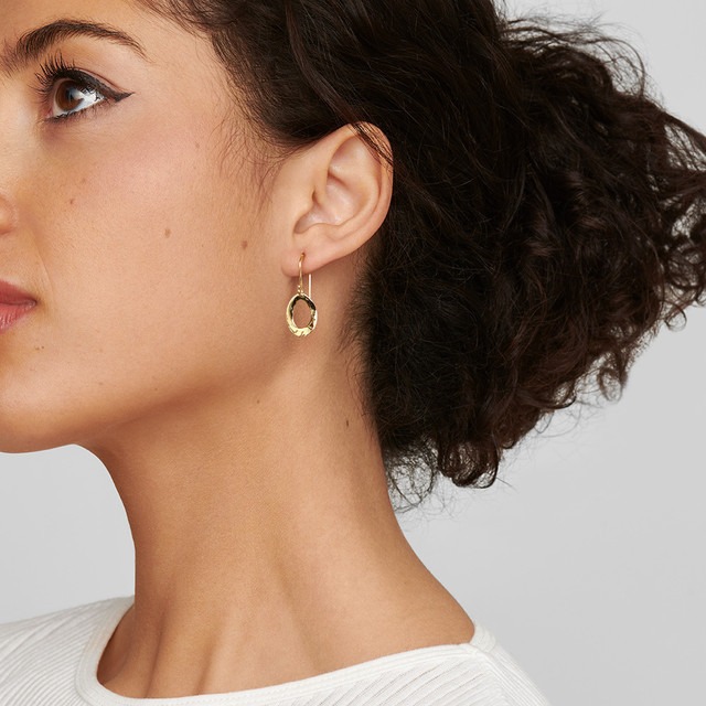 Ippolita Classico Mini Wavy Oval Earrings