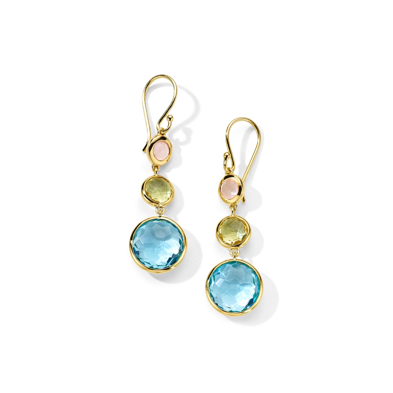 Ippolita Lollipop Small 3-stone Drop Earrings