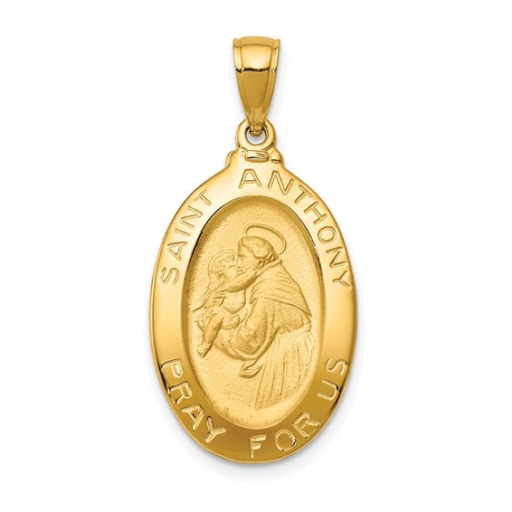 Aura By Martin Binder Saint Anthony Medal Pendant