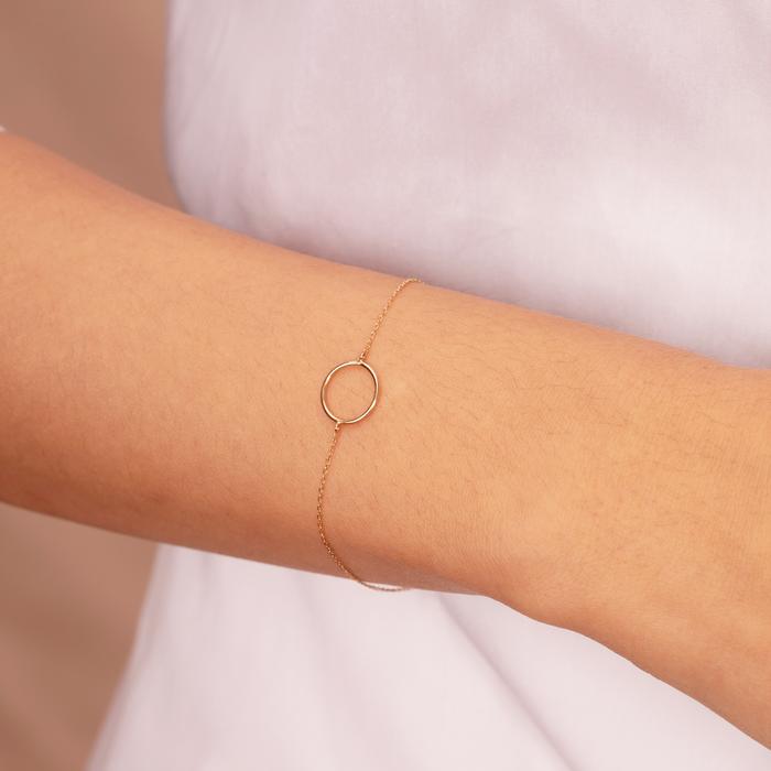 Aurelie Gi Irene Open Oval Bracelet