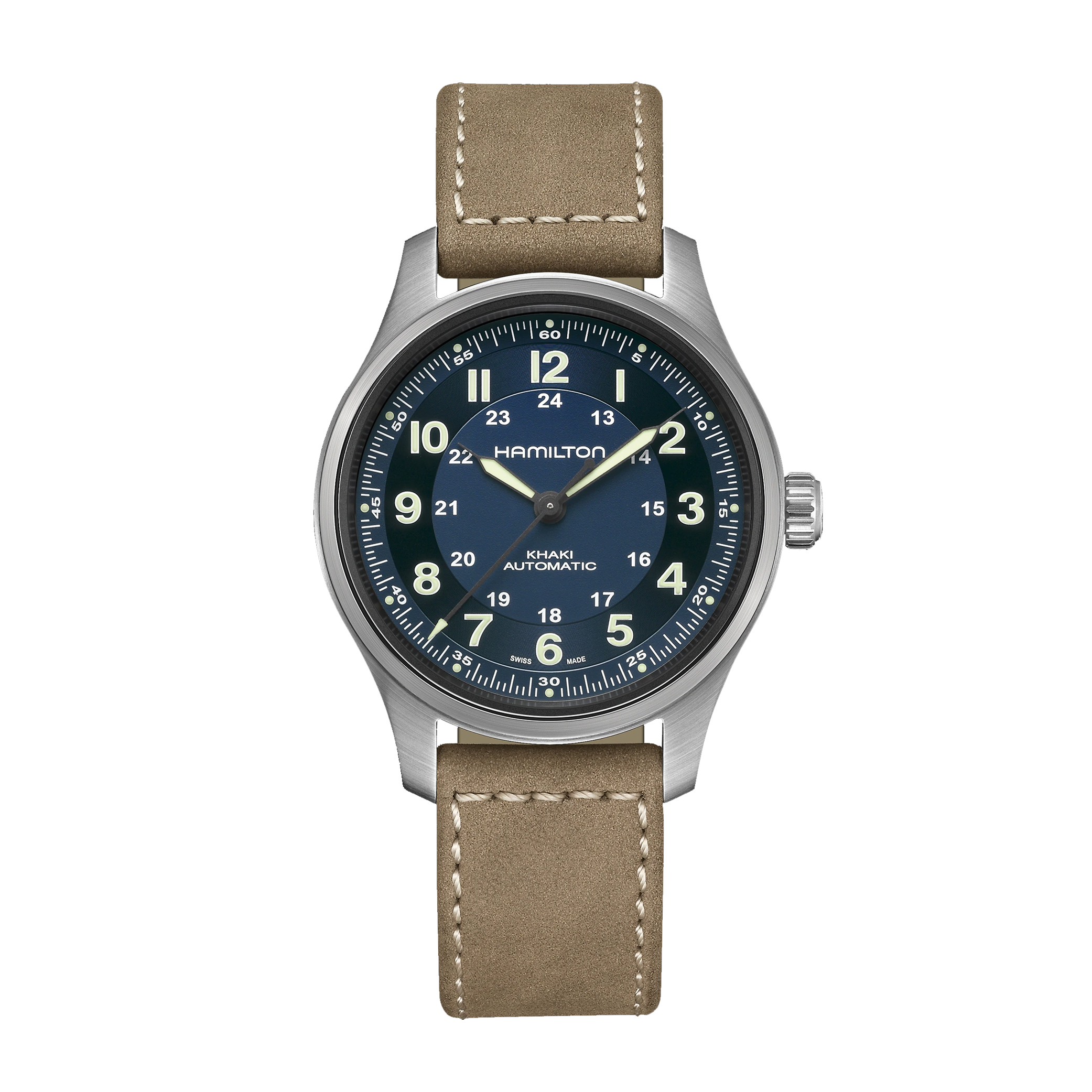 Hamilton Khaki Field Titanium Auto Wristwatch 001 500 01818