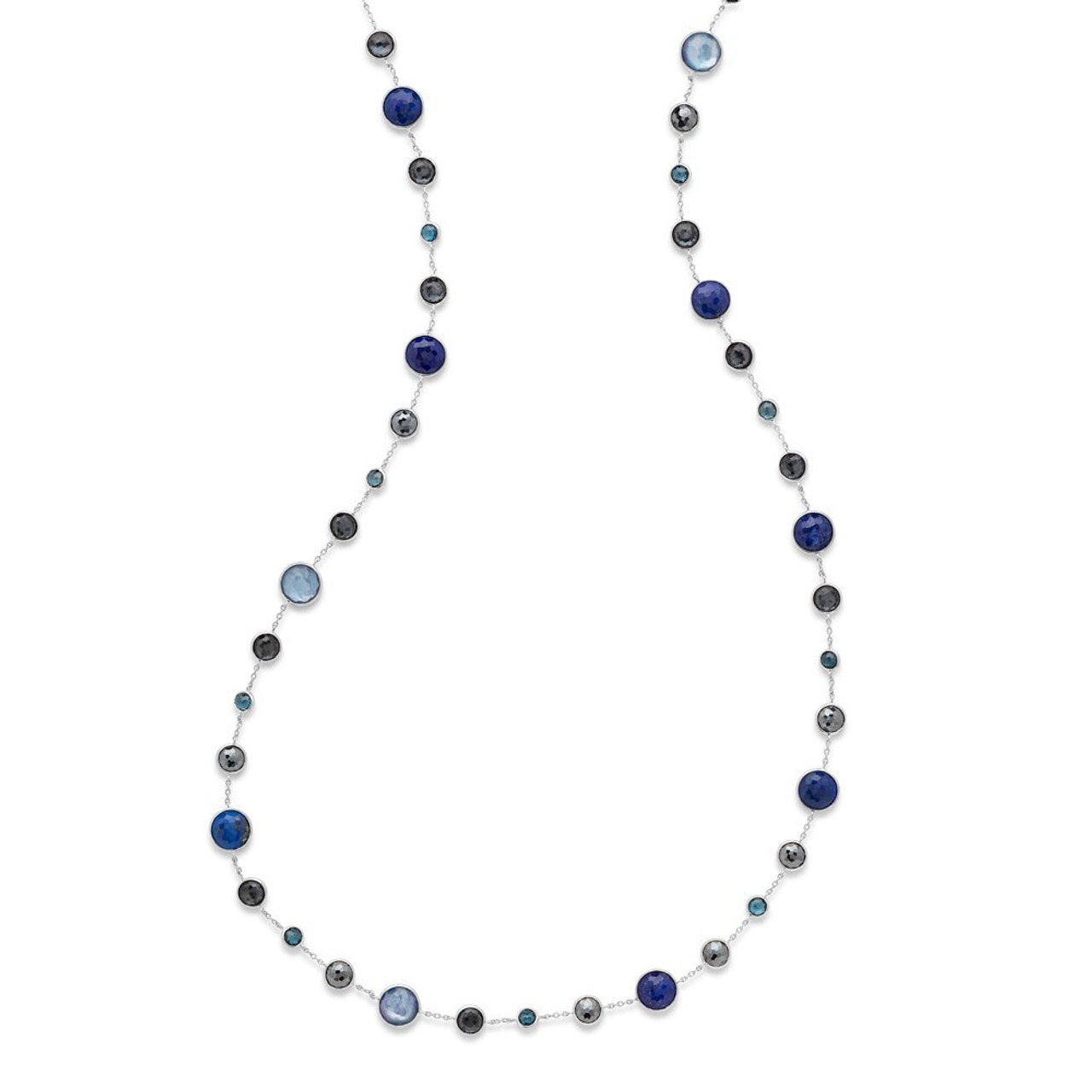 Ippolita Lollipop Silver Lollitini Long Necklace