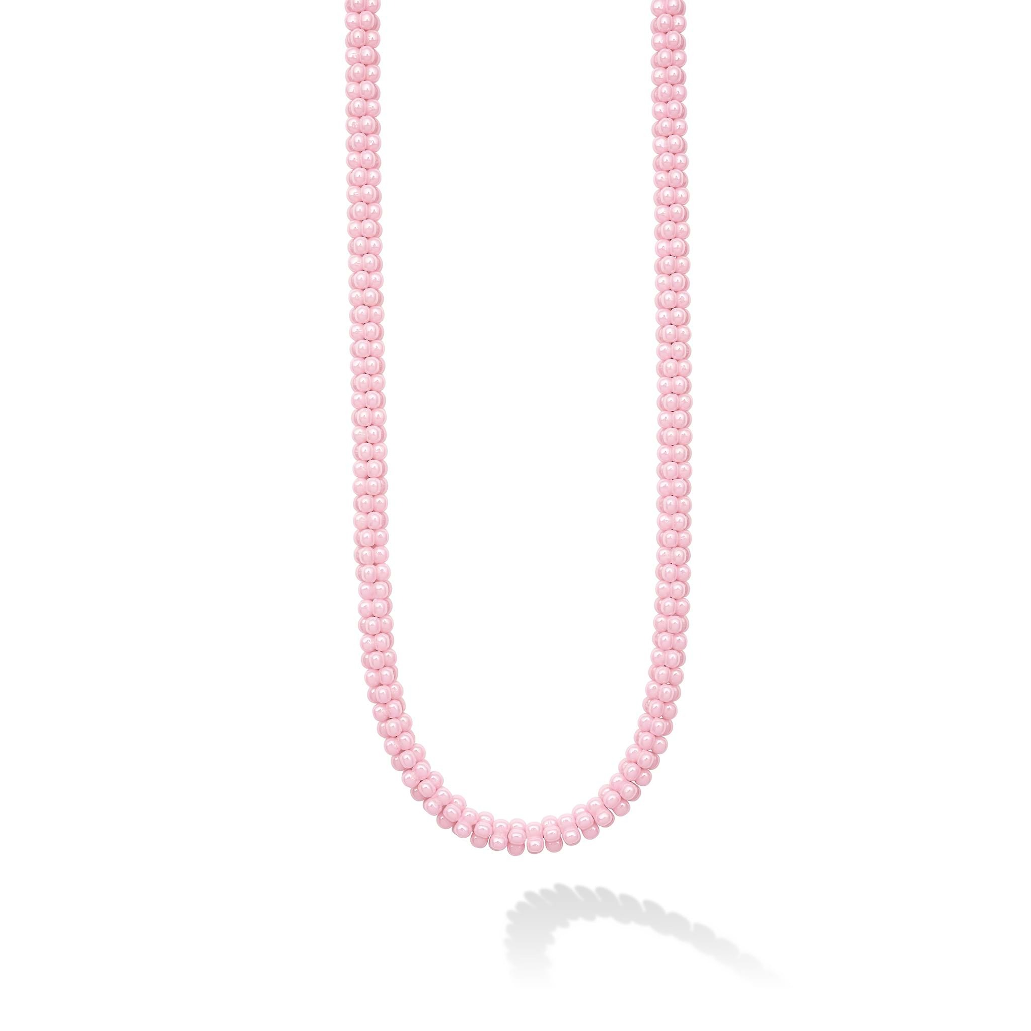 Lagos Pink Caviar Ceramic Beaded 5mm Necklace