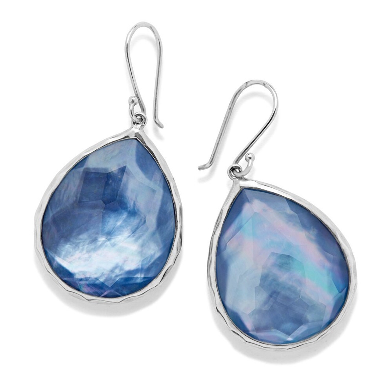 Ippolita Rock Candy Silver Large Teardrop Earrings