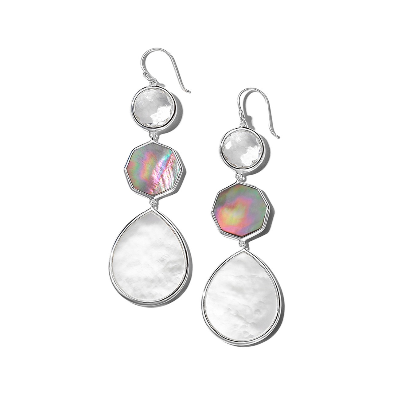 Ippolita Polished Rock Candy Silver Crazy 8s Earrings