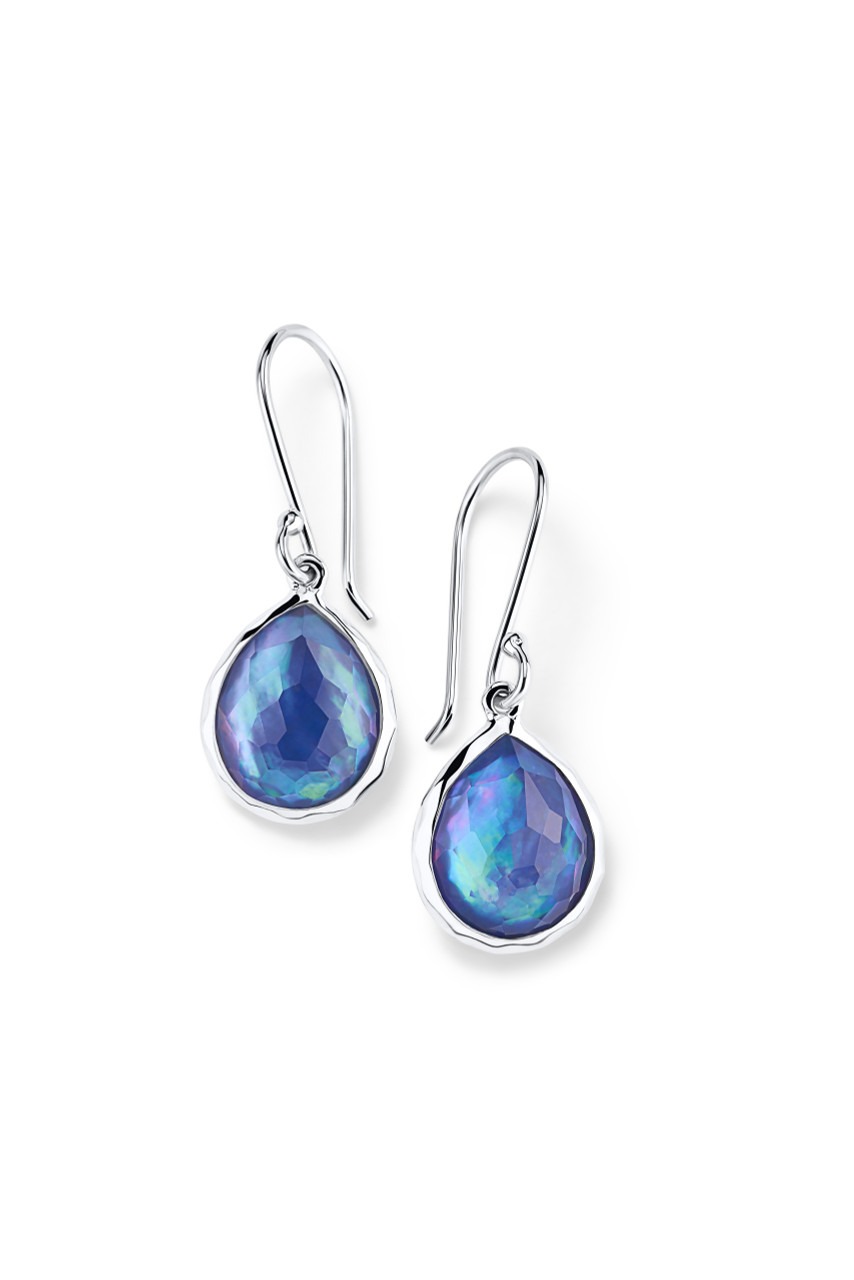 Ippolita Rock Candy Silver Mini Teardrop Earrings